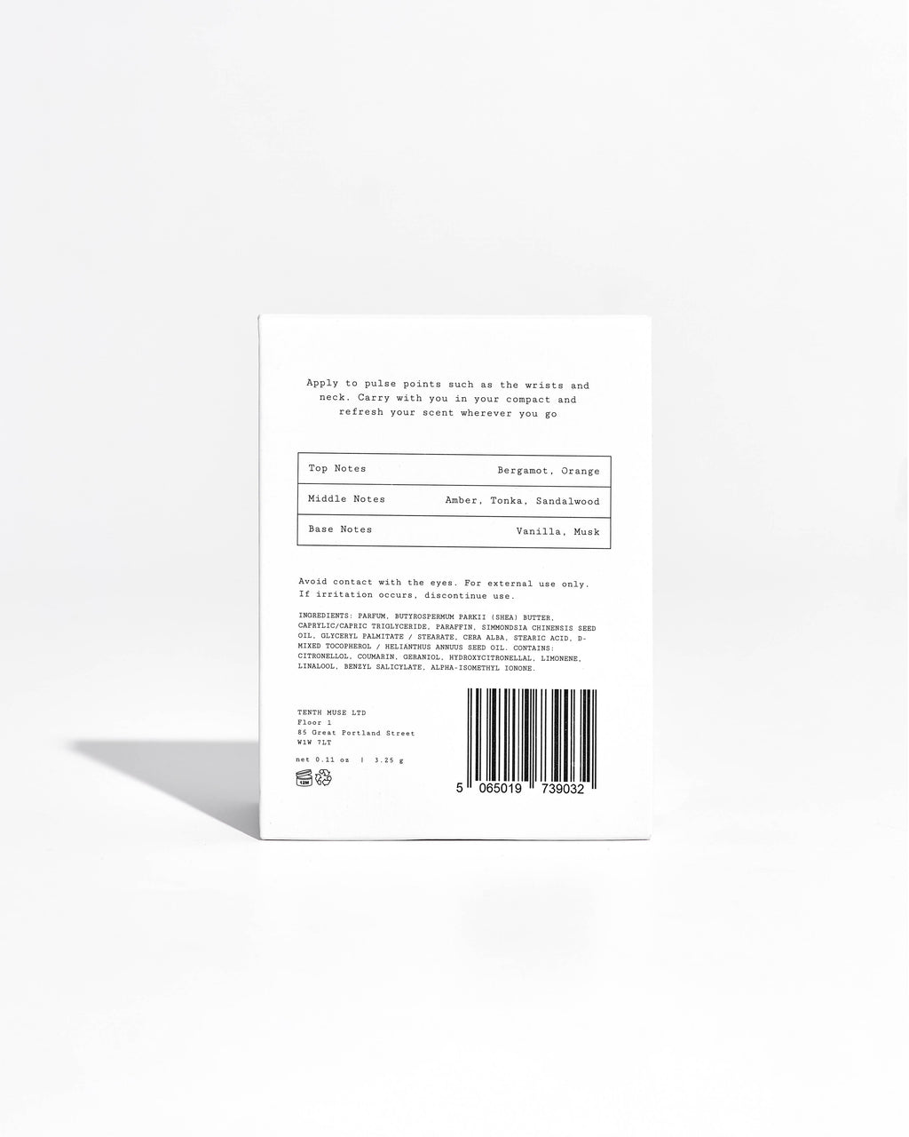 Vanilla Afterglow Perfume Balm