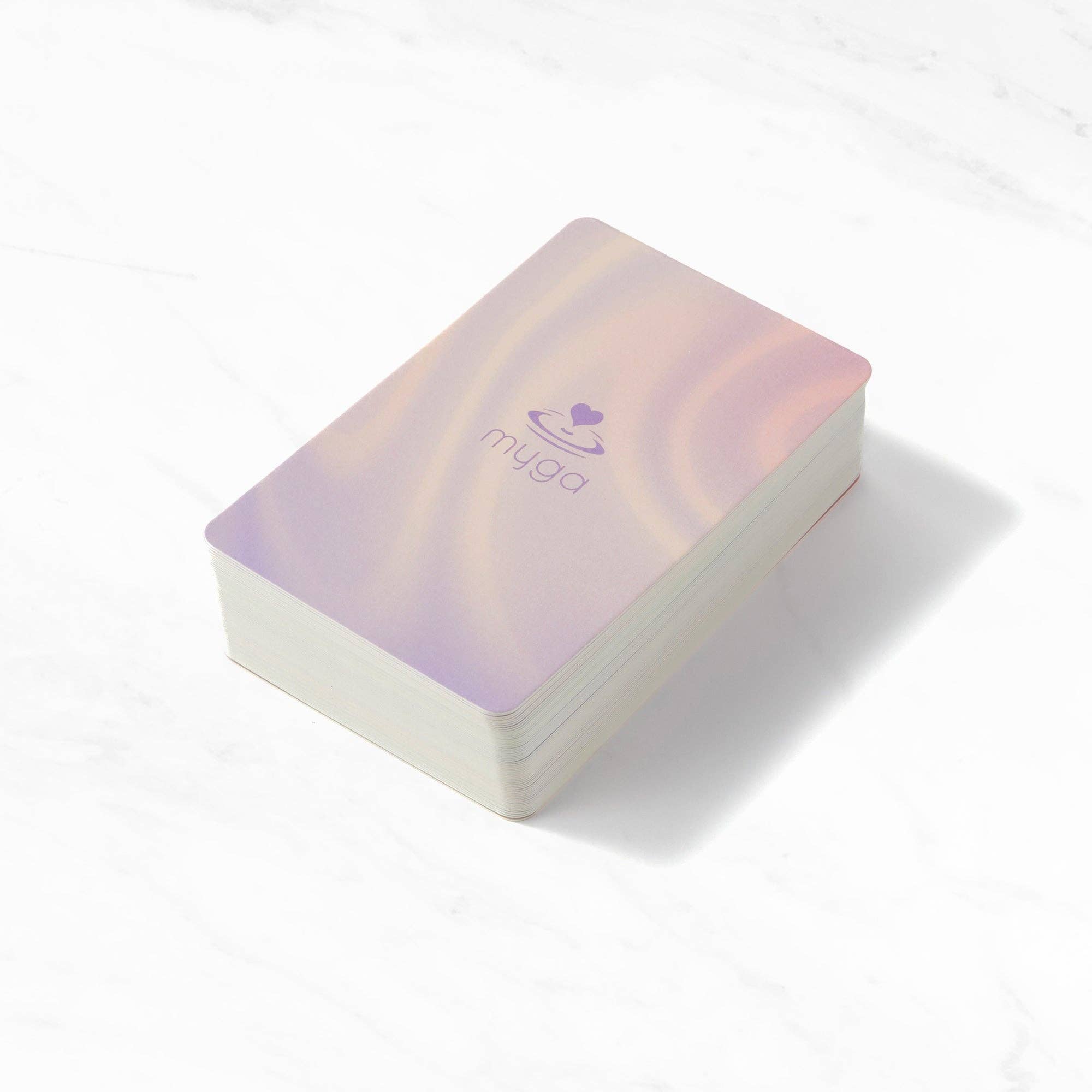 Yoga block with 'mula' branding.