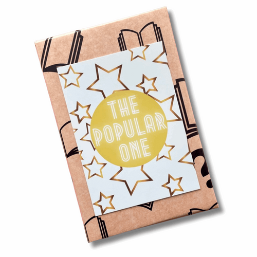 Book with star design and 'The Popular One' text.