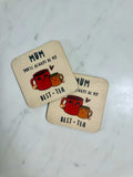 Mum Wooden Coaster